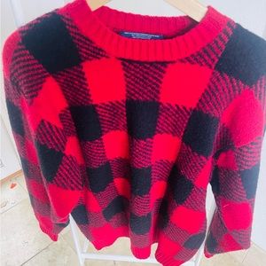 Black & Red Sweater